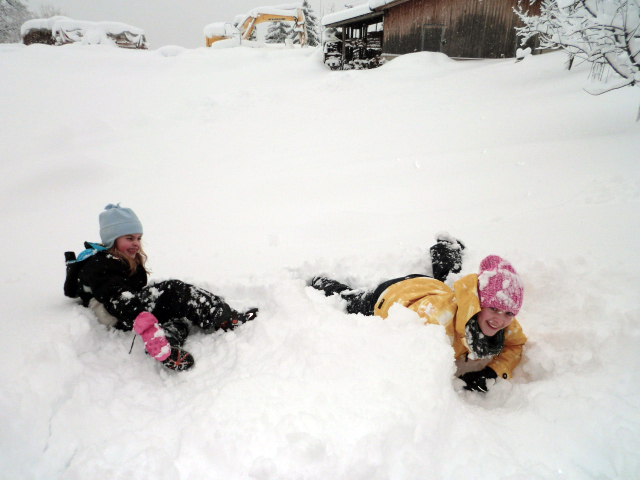 Spass im Schnee
