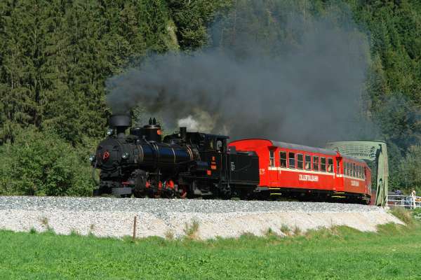 Zillertalbahn; nicht nur zur Anreise mit dem Zug geeignet